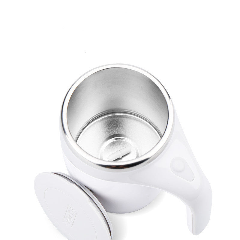 Self-Stirring Electric Coffee Mug – Rechargeable Magnetic Mixing Cup