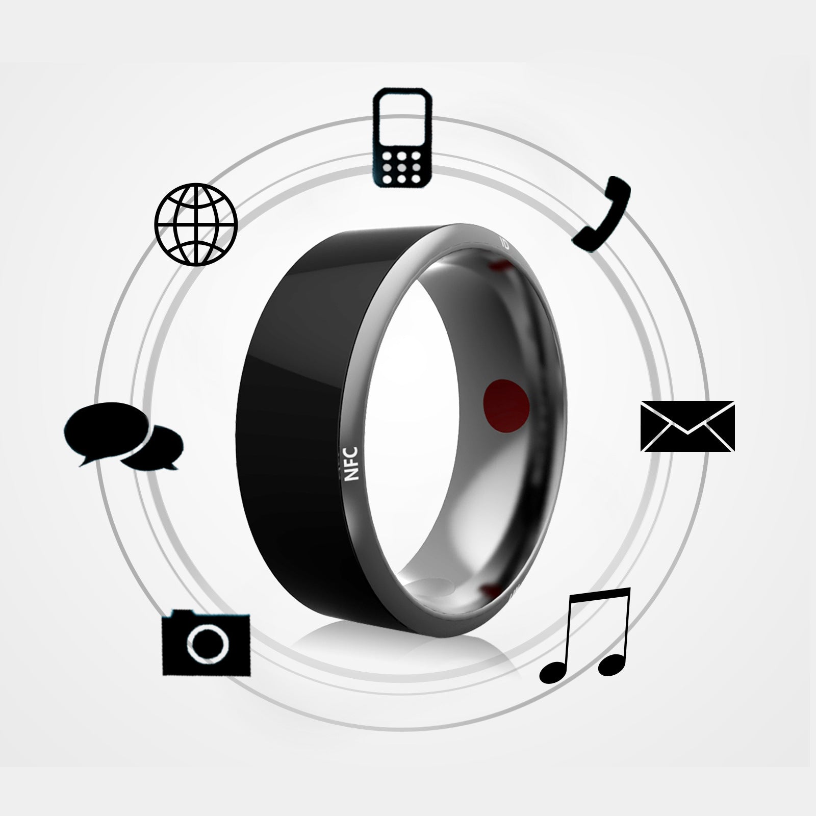 Smart Ring – Multifunctional NFC Wearable Tech Device