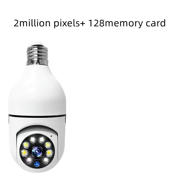 Smart WiFi Bulb Security Camera 1080P