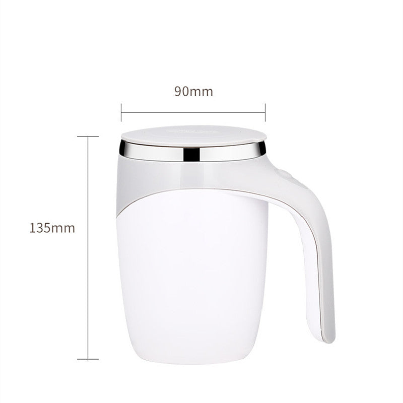 Self-Stirring Electric Coffee Mug – Rechargeable Magnetic Mixing Cup