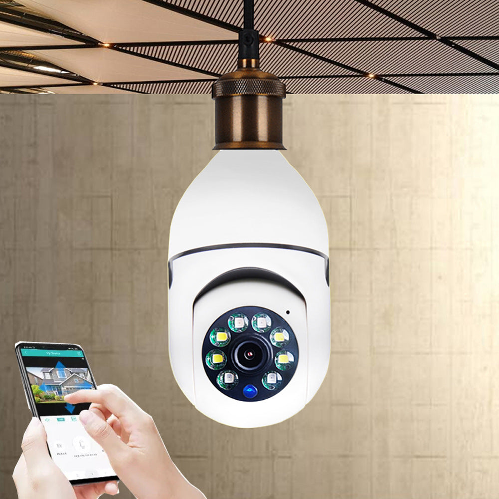 Smart WiFi Bulb Security Camera 1080P
