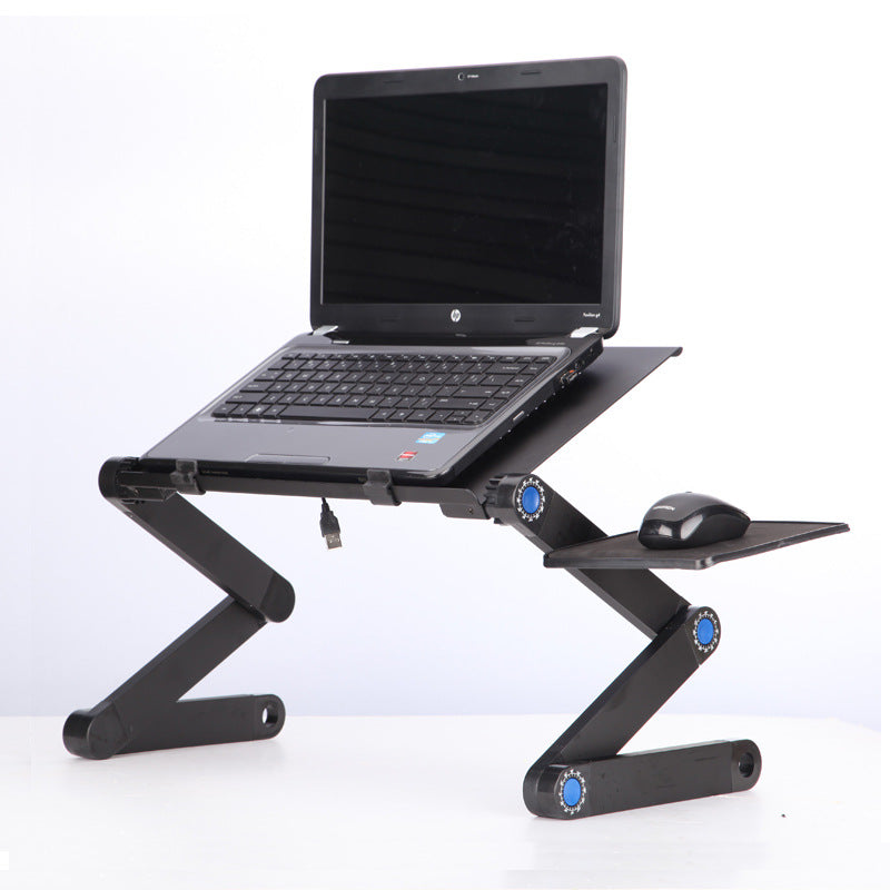 Adjustable Foldable Laptop Stand with Mouse Pad
