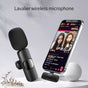 Microphone lavalier sans fil pour iPhone et Android