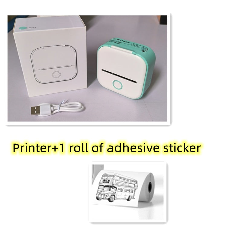 Portable Mini Bluetooth Thermal Label Printer